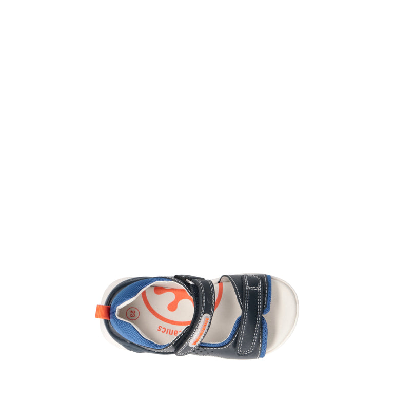 BIOMECANICS Sandalo bimbo blu in pelle
