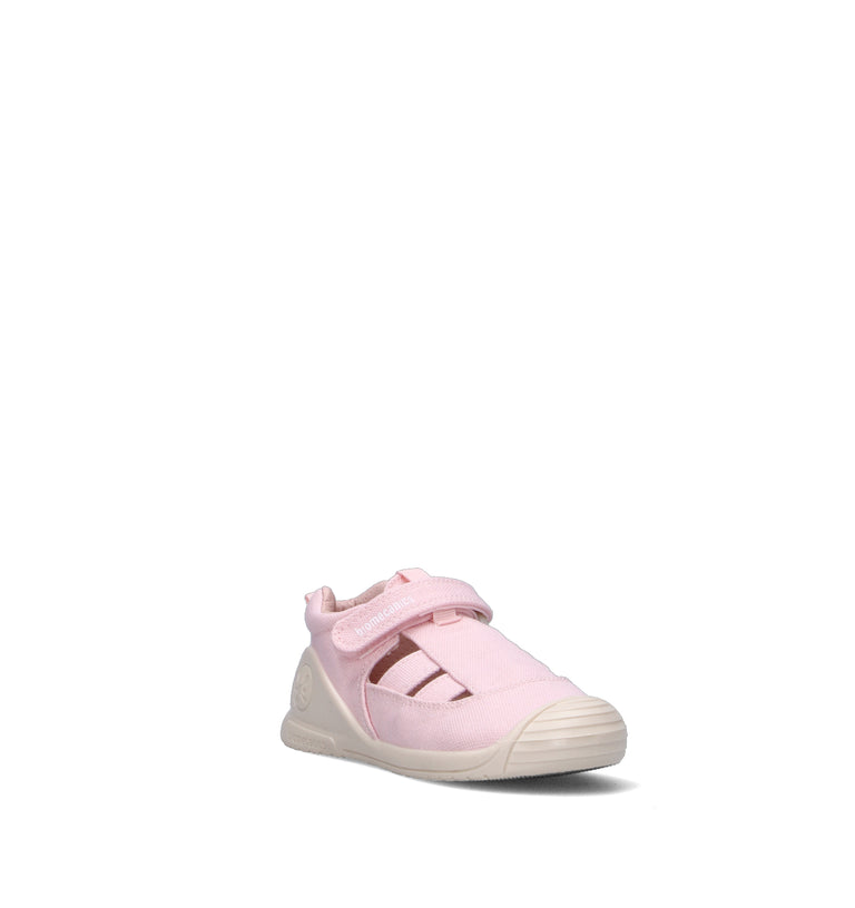 BIOMECANICS Sandalo bimba rosa in pelle
