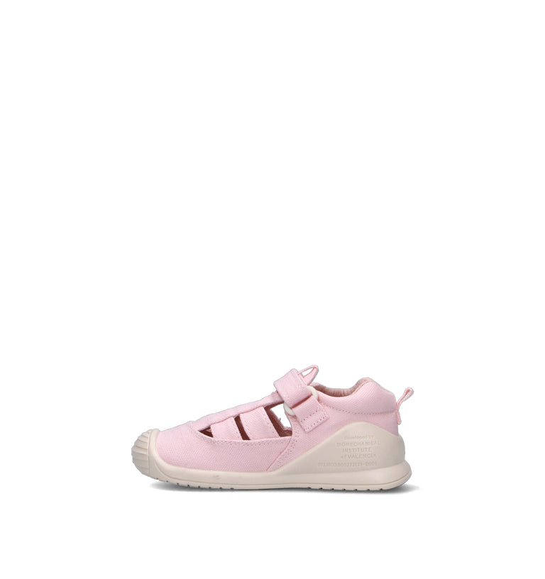 BIOMECANICS Sandalo bimba rosa in pelle