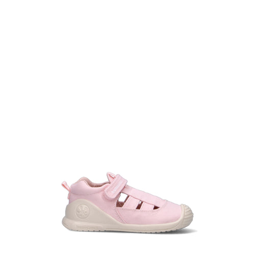 BIOMECANICS Sandalo bimba rosa in pelle