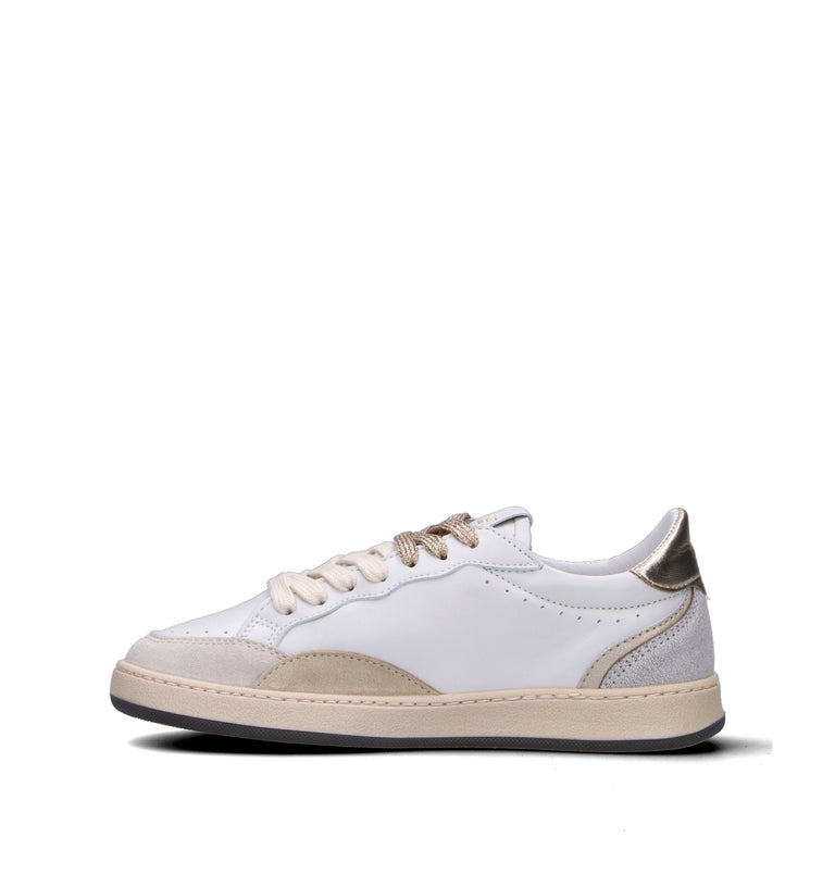 TWIN SET-SIMONA BARBIERI Sneaker donna bianca in pelle