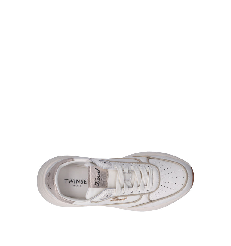 TWIN SET-SIMONA BARBIERI Sneaker donna bianca