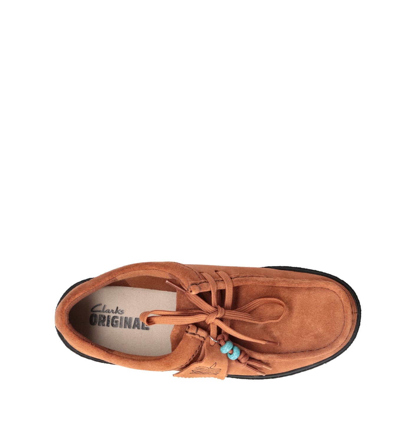 CLARKS EVO BOXBEE WALLA Mocassino uomo marrone in suede