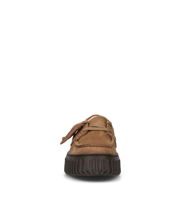 CLARKS CORE TORHILL BOAT Mocassino donna marrone in nabuk