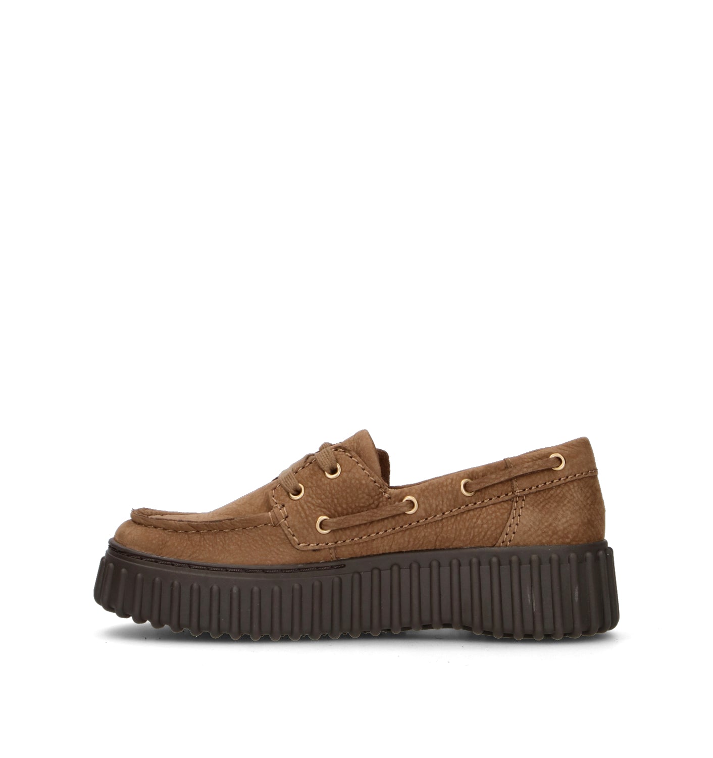 CLARKS CORE TORHILL BOAT Mocassino donna marrone in nabuk