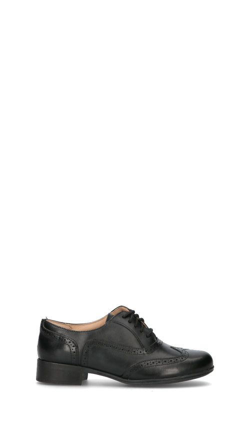 CLARKS CORE Stringata donna nera in pelle