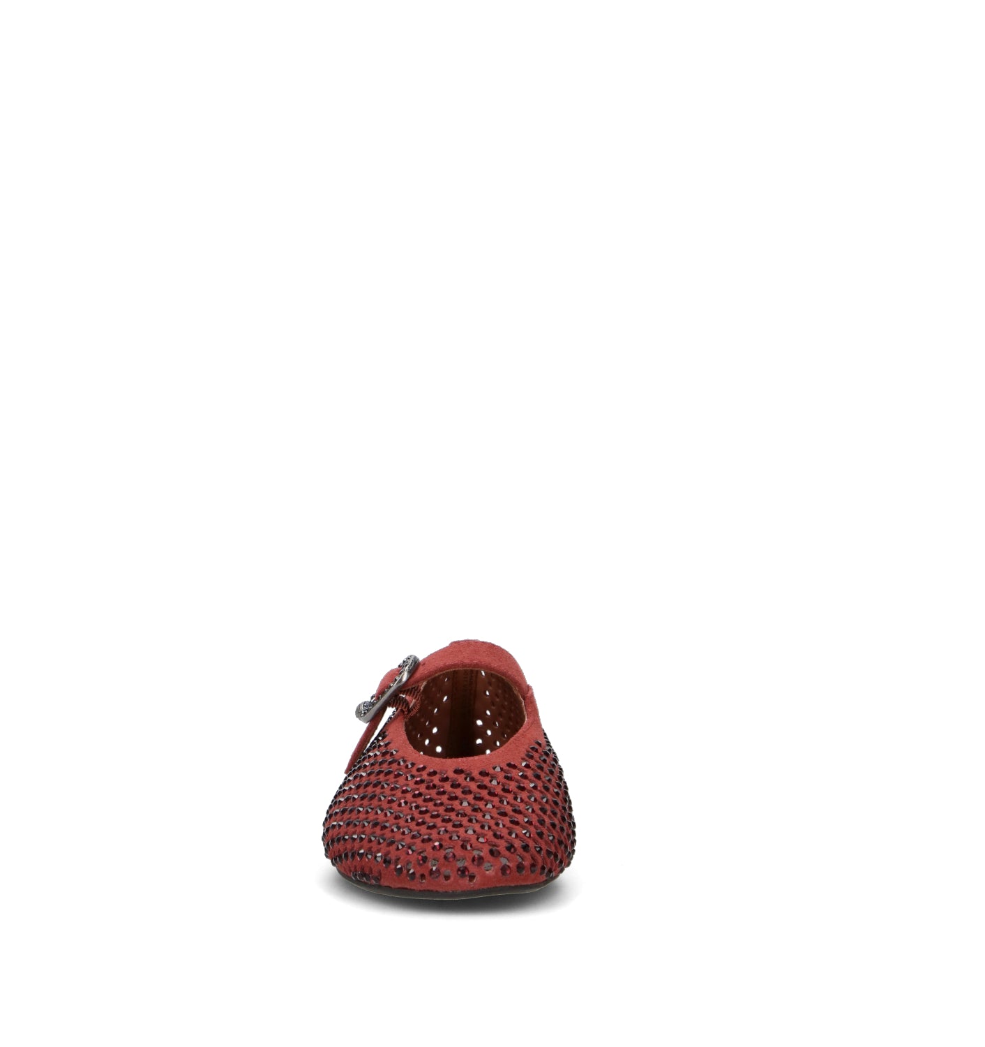 KURT GEIGER Ballerina donna bordeaux in pelle