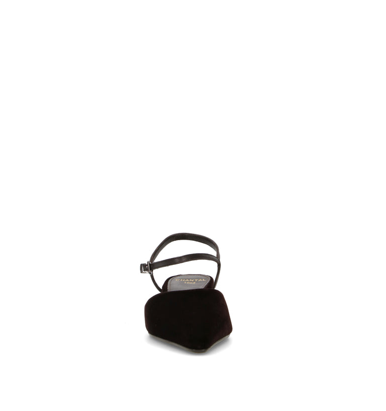 CHANTAL 1962 Slingback donna marrone