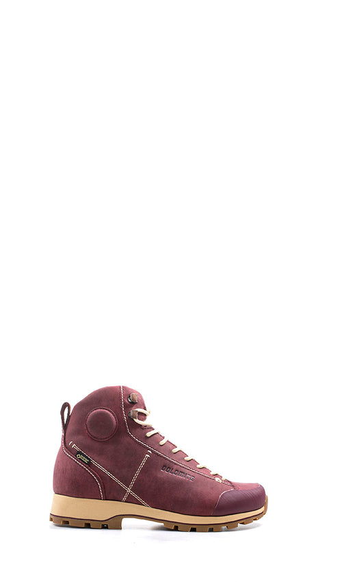 DOLOMITE Scarpa trekking donna bordeaux in pelle