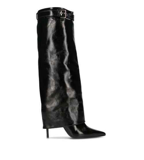 CHANTAL 1962 Stivale donna nero in pelle