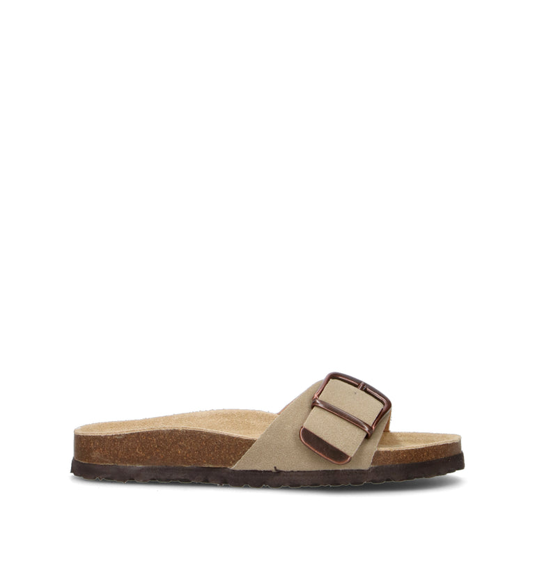 JANE KLAIN Ciabatta donna taupe