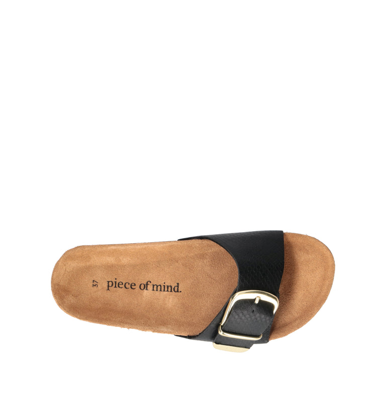 JANE KLAIN Ciabatta donna nera