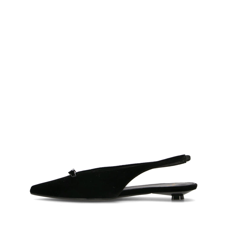 CHANTAL 1962 Slingback donna nera