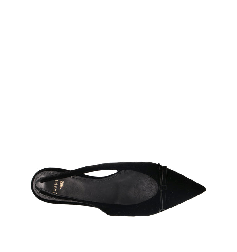 CHANTAL 1962 Slingback donna nera