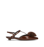 CHANTAL 1962 Slingback donna marrone in pelle