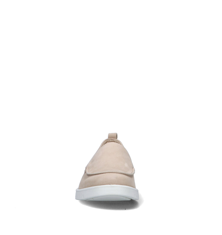 ECCO Mocassino donna beige in nabuk