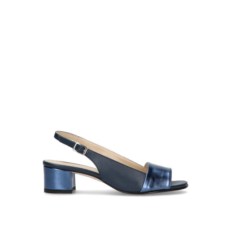 ROBERTA GINEPRI Sandalo donna blu in pelle