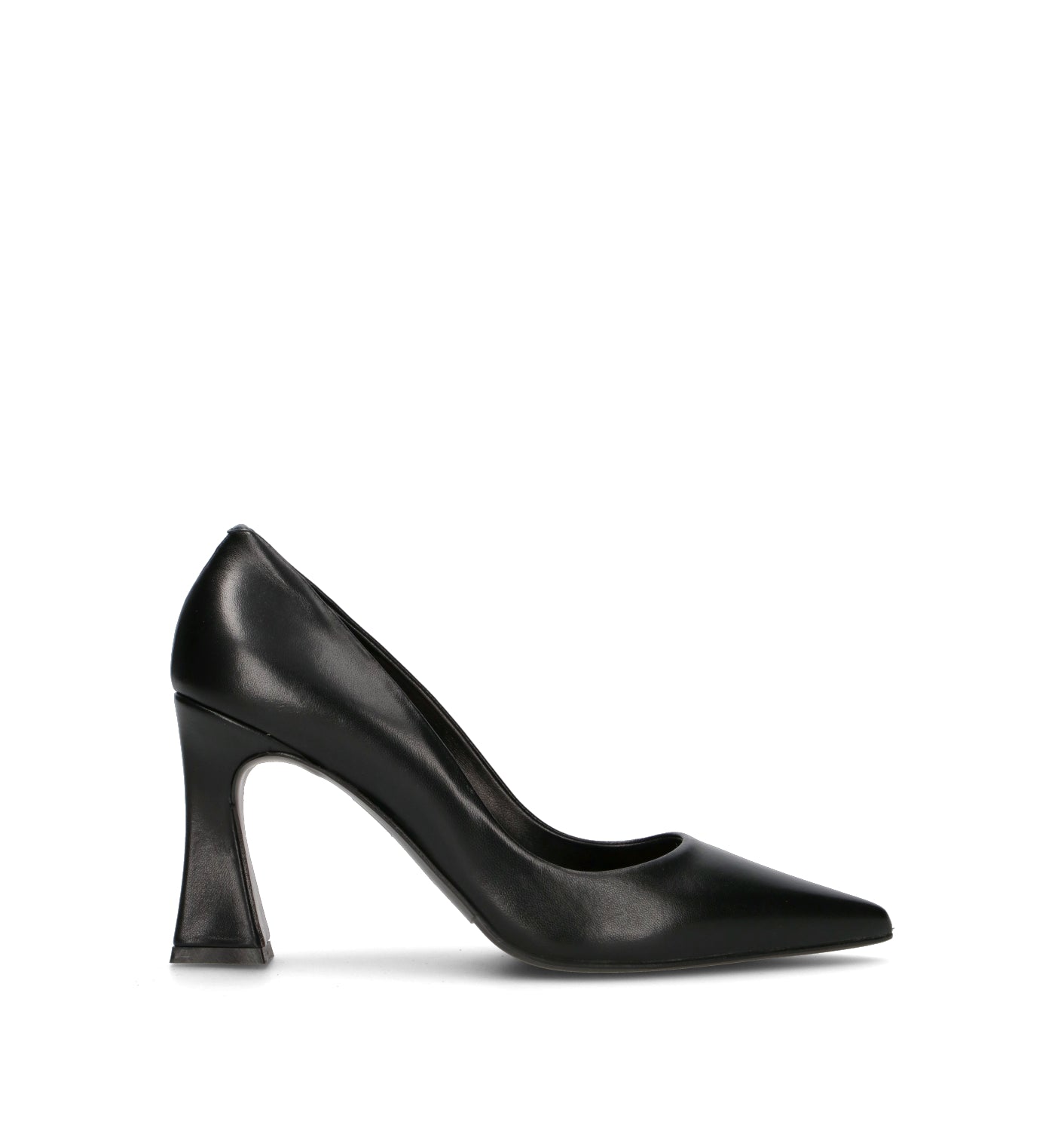 ALBANO Décolleté donna nera in pelle