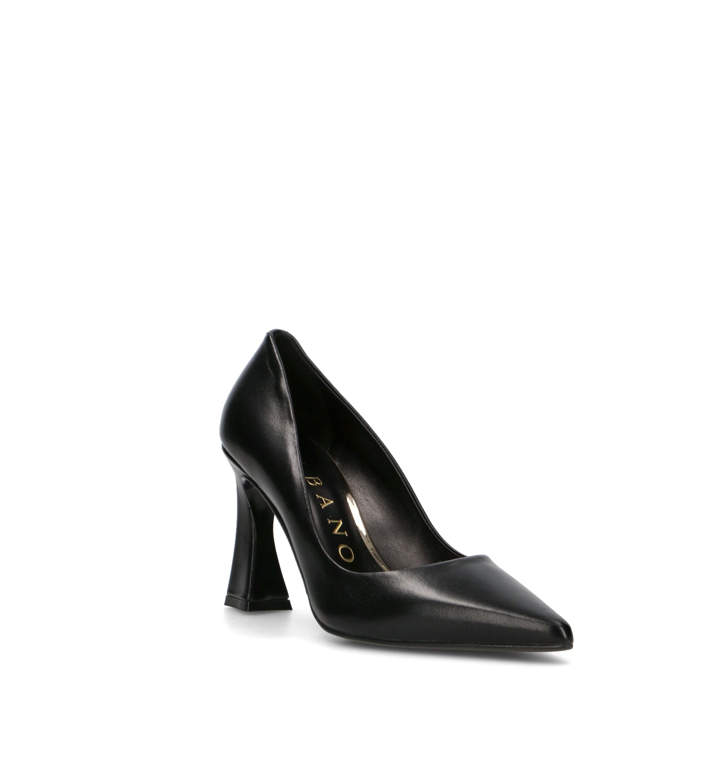 ALBANO Décolleté donna nera in pelle