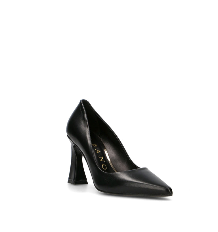 ALBANO Décolleté donna nera in pelle