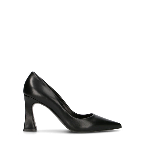 ALBANO Décolleté donna nera in pelle