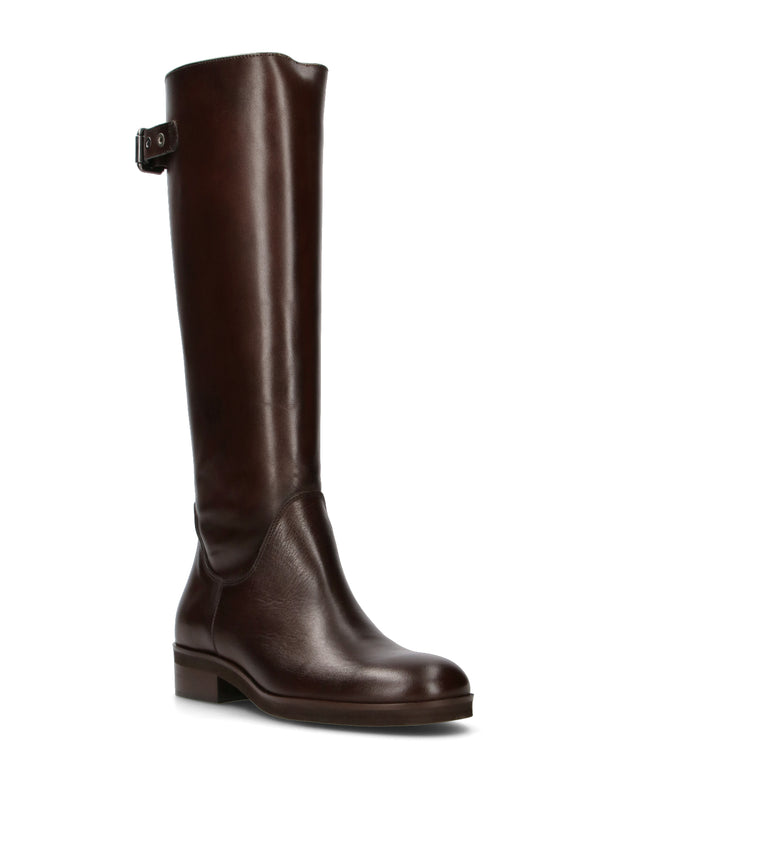 CHANTAL 1962 Stivale donna moca in pelle