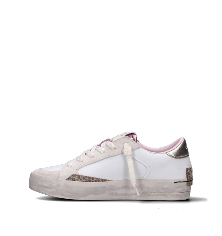 CRIME Sneaker donna bianca