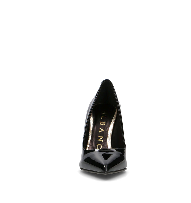 ALBANO Décolleté donna nera in pelle