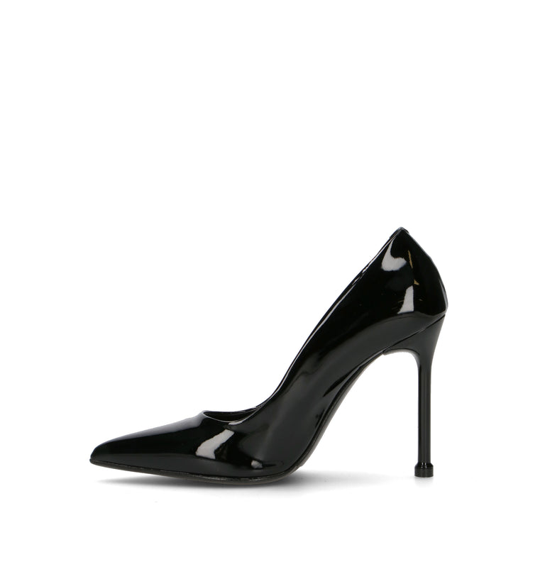 ALBANO Décolleté donna nera in pelle