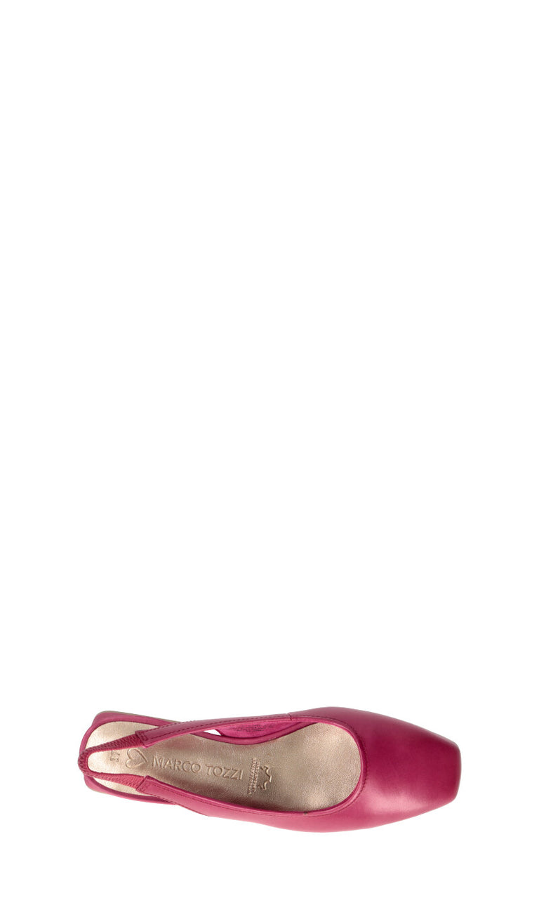 MARCO TOZZI Decollete donna rosa in pelle