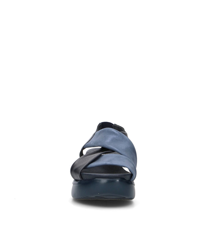 CALLAGHAN Sandalo donna blu in pelle
