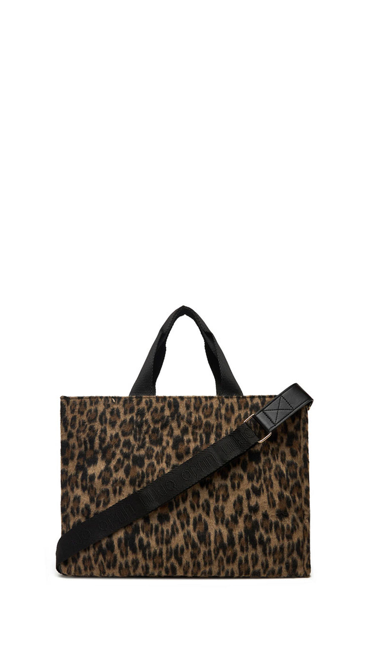 LIU JO Borsa donna leopardata
