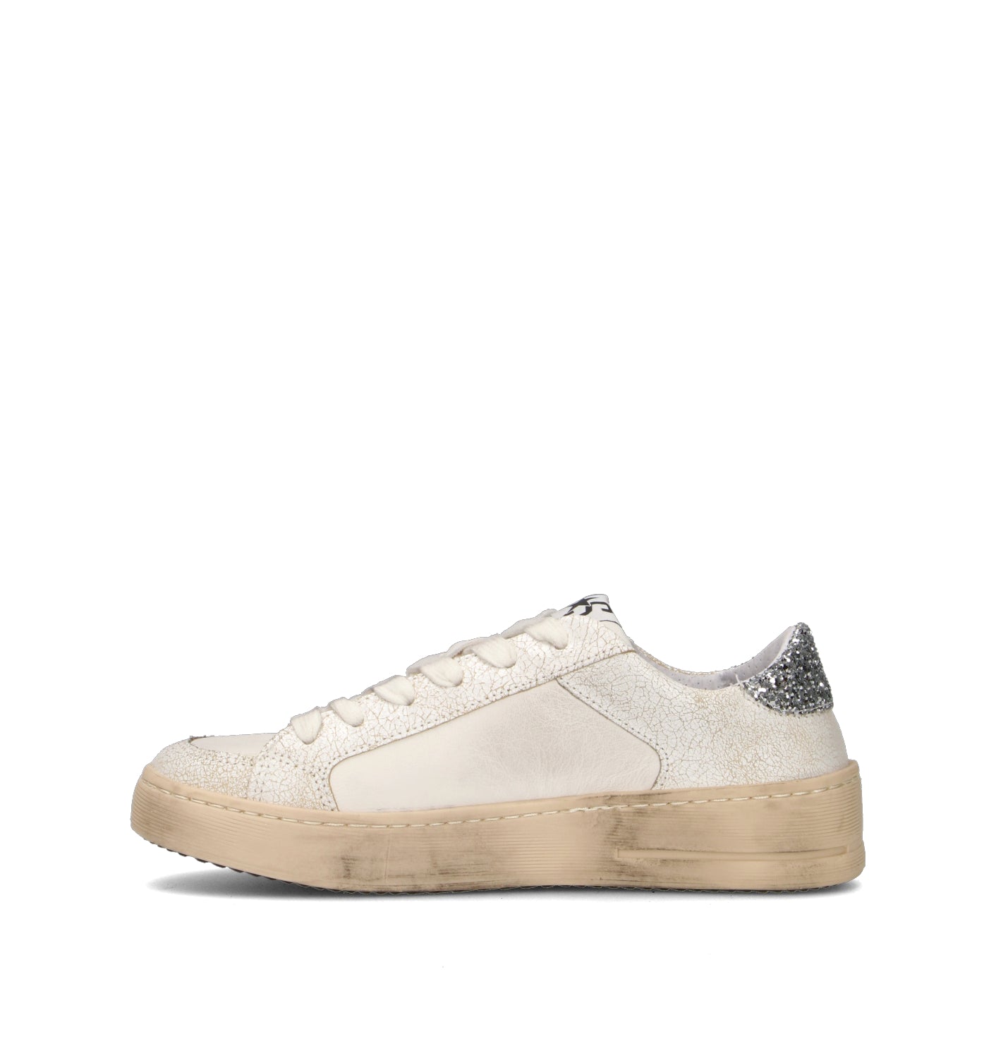 2 STAR Sneaker donna bianca