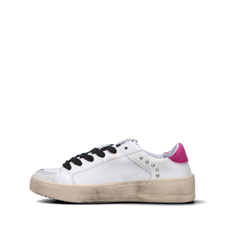 2 STAR Sneaker donna bianca