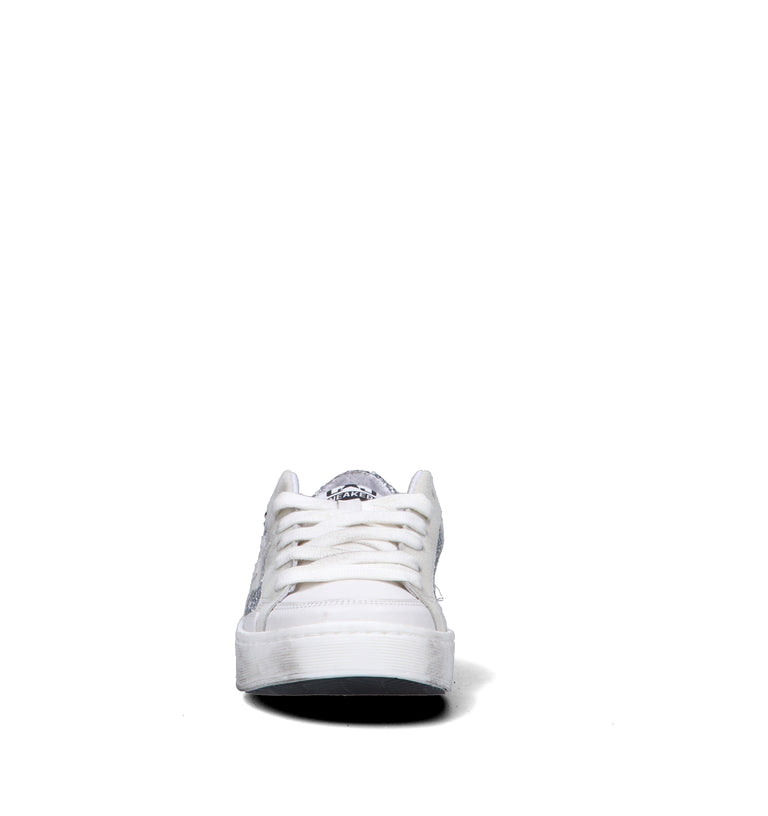 2 STAR Sneaker donna bianca/argento