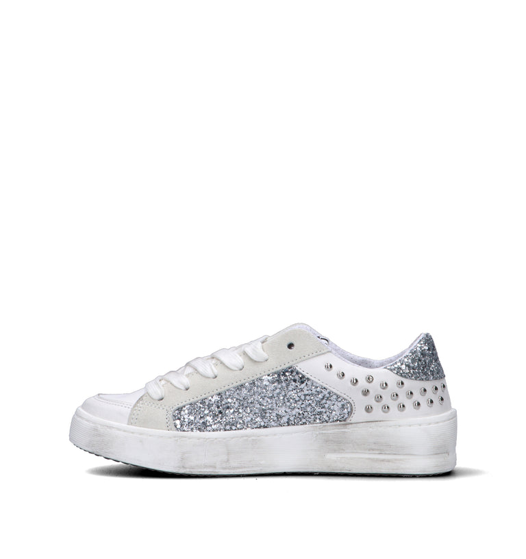 2 STAR Sneaker donna bianca/argento