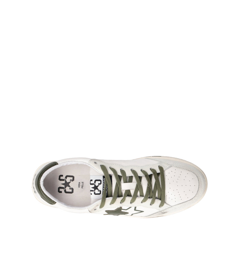 2 STAR Sneaker uomo bianca