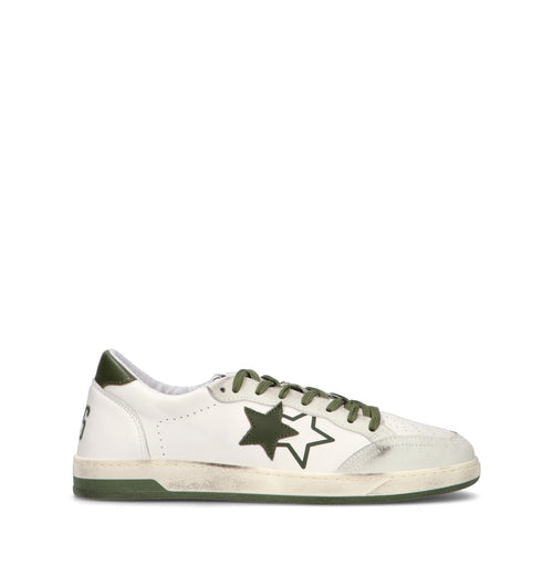 2 STAR Sneaker uomo bianca