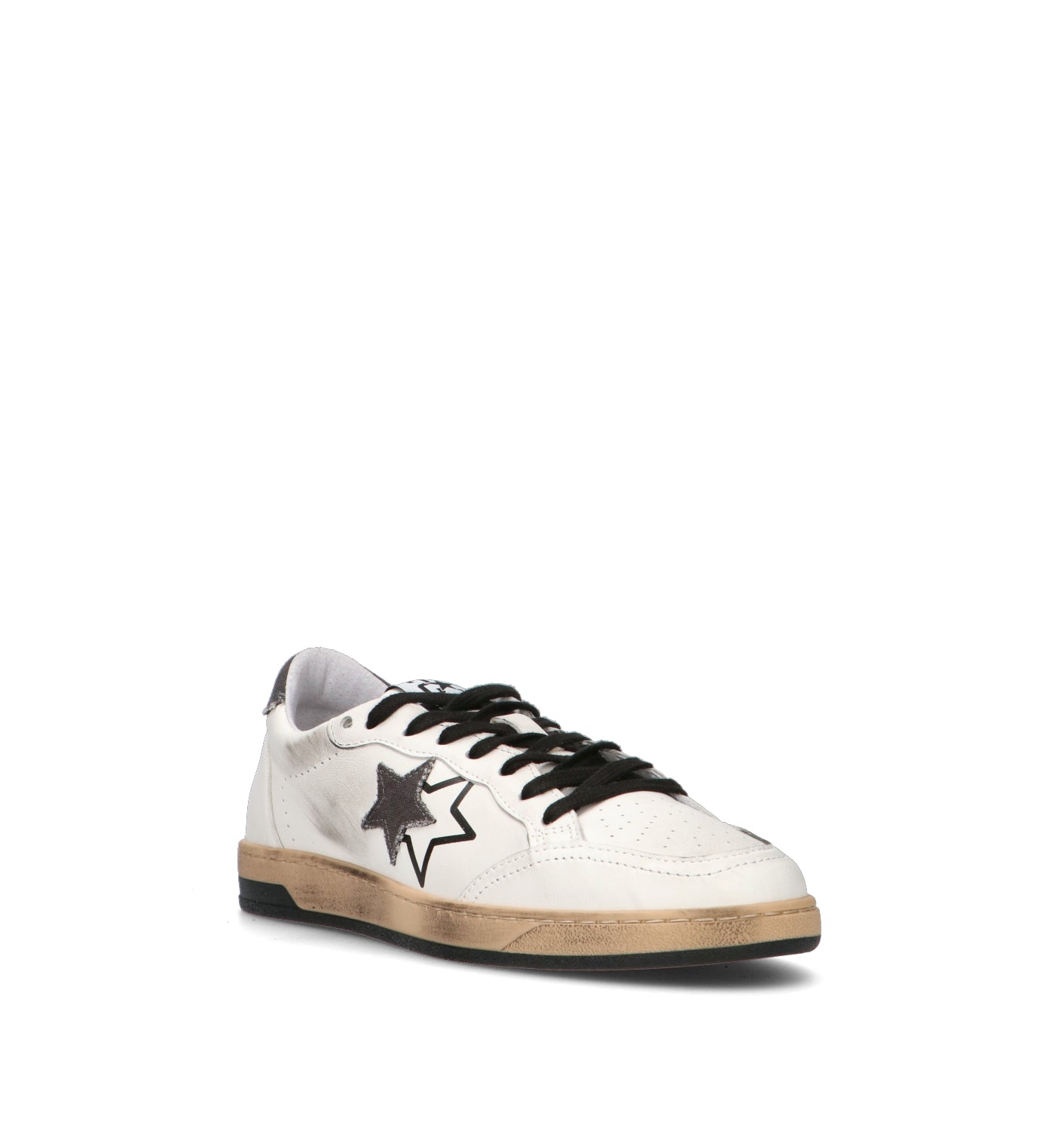 2 STAR Sneaker uomo bianca