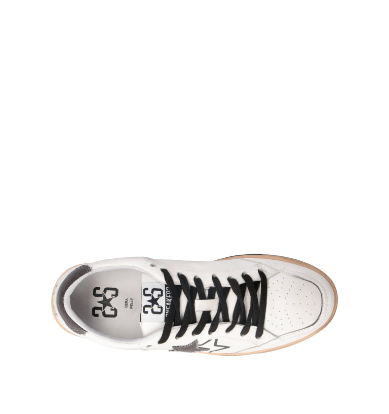 2 STAR Sneaker uomo bianca