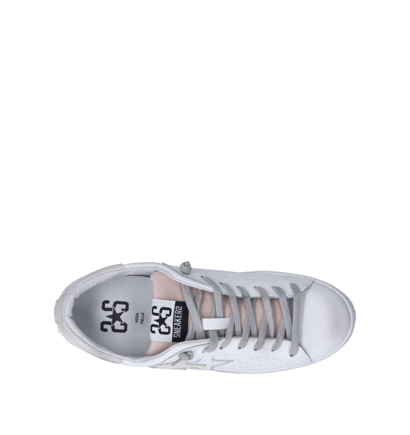 2 STAR Sneaker uomo bianca