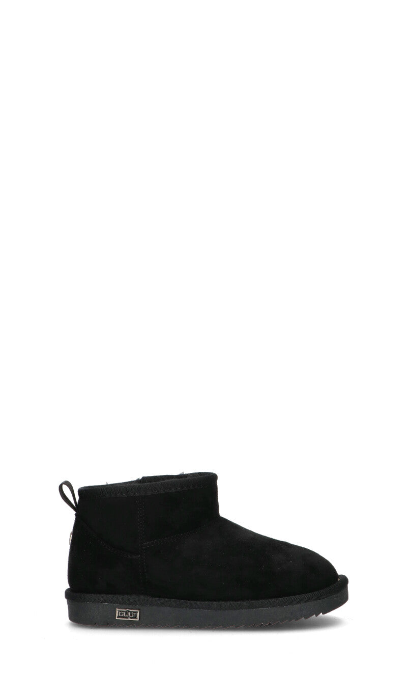 CULT YOUNG Stivaletto pelo bimba nero