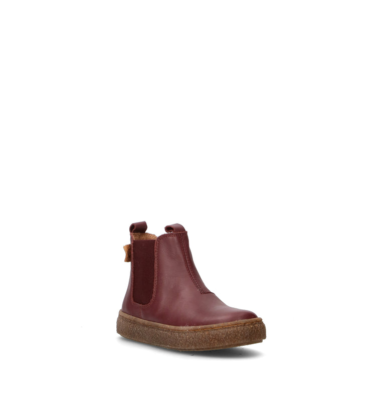 NATURINO Beatles bimba bordeaux in pelle