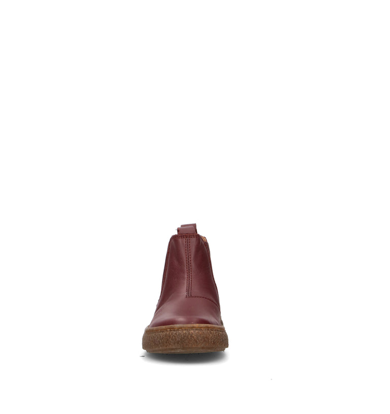 NATURINO Beatles bimba bordeaux in pelle