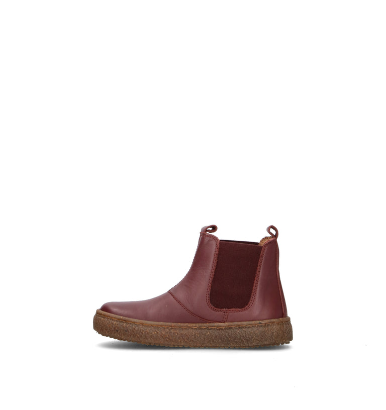 NATURINO Beatles bimba bordeaux in pelle