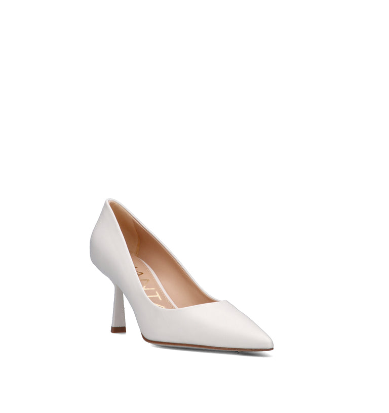 CHANTAL 1962 Décolleté donna bianco in pelle