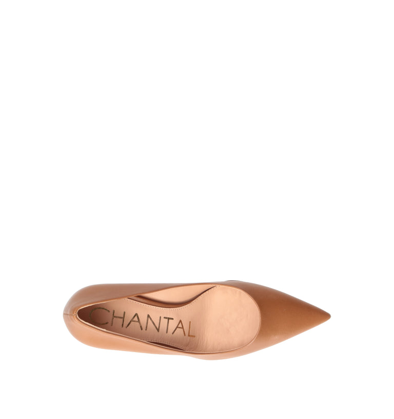 CHANTAL 1962 Décolleté donna cuoio in pelle