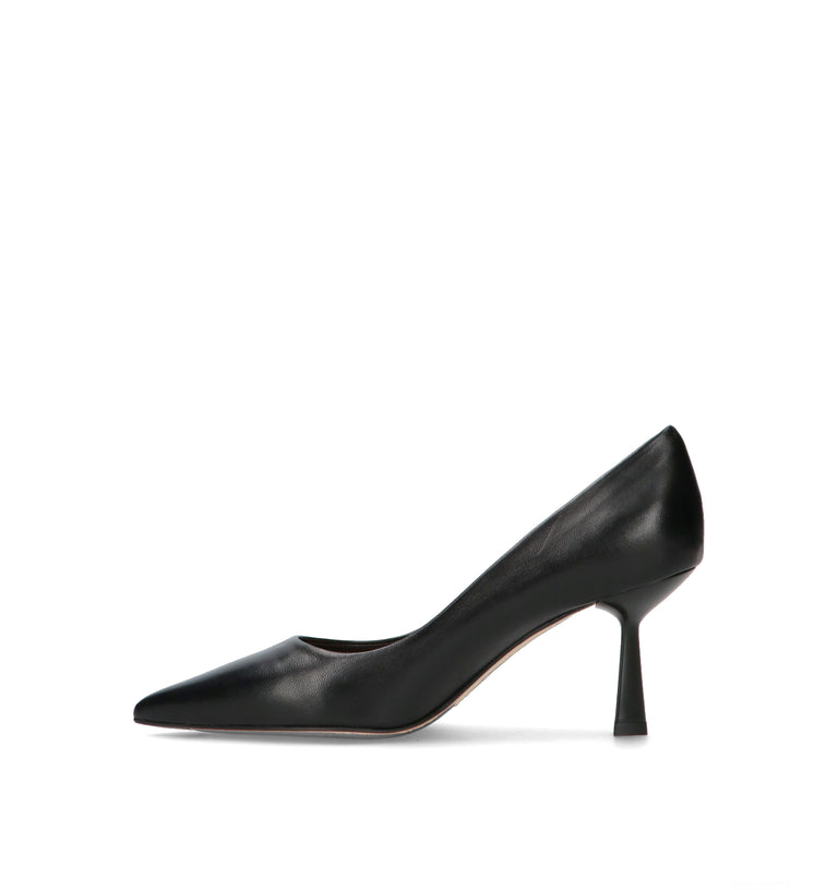 CHANTAL 1962 Décolleté donna nero in pelle