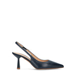 CHANTAL 1962 Slingback donna blu in pelle
