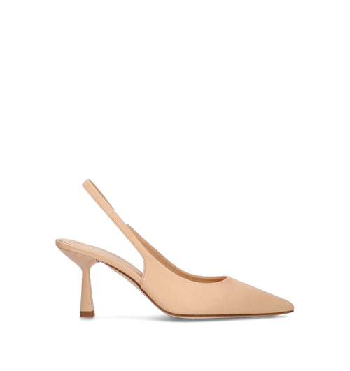 CHANTAL 1962 Slingback donna nude in pelle
